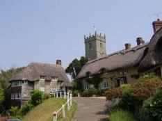 Godshill, Isle Of Wight - one of the few remaning 'chocolate box' villages preserved in aspic...