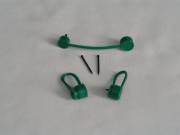 Plastic stem supports- fix stems to trellises, fences etc..No experience of these..