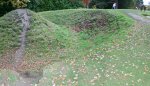 mound and ditch-&nbsp;chatsworth