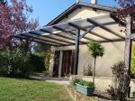 Metal pergola