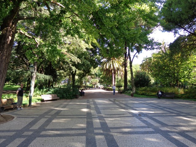 Entrance to the Estrela garden