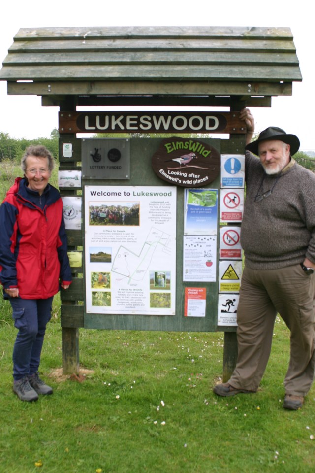 Lukeswood- Chair Mary Feeney and Vice Chair John Ibbetson