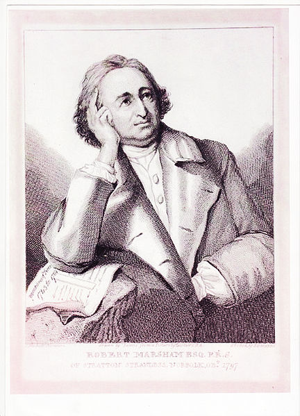 Robert Marsham - portrait by Zofany