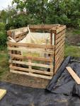 compost bin from pallets katherine&nbsp;jacobs