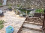 decking and steps pallets the alotment&nbsp;shed