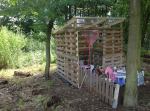 pallet hut for&nbsp;children
