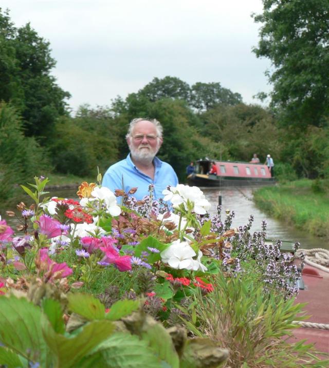 Afloat and flowered - tribute to a live wire