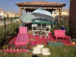 pink pallet garden&nbsp;set