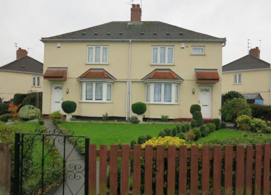 Dickinson Avenue on the Low Hill Estate